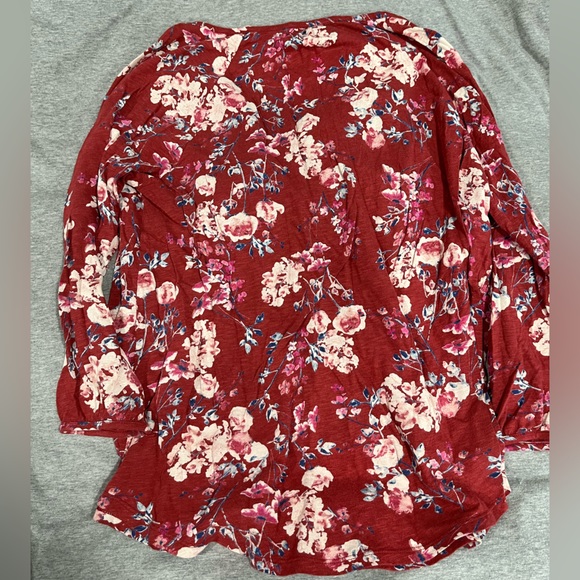LUCKY BRAND flower blouse - Picture 3 of 3